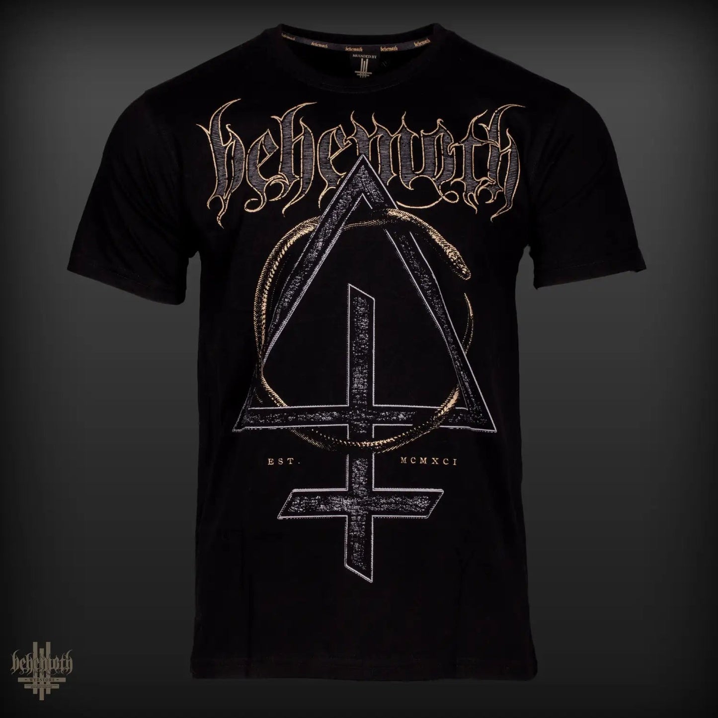 Czarna koszulka Behemoth 'Contra'