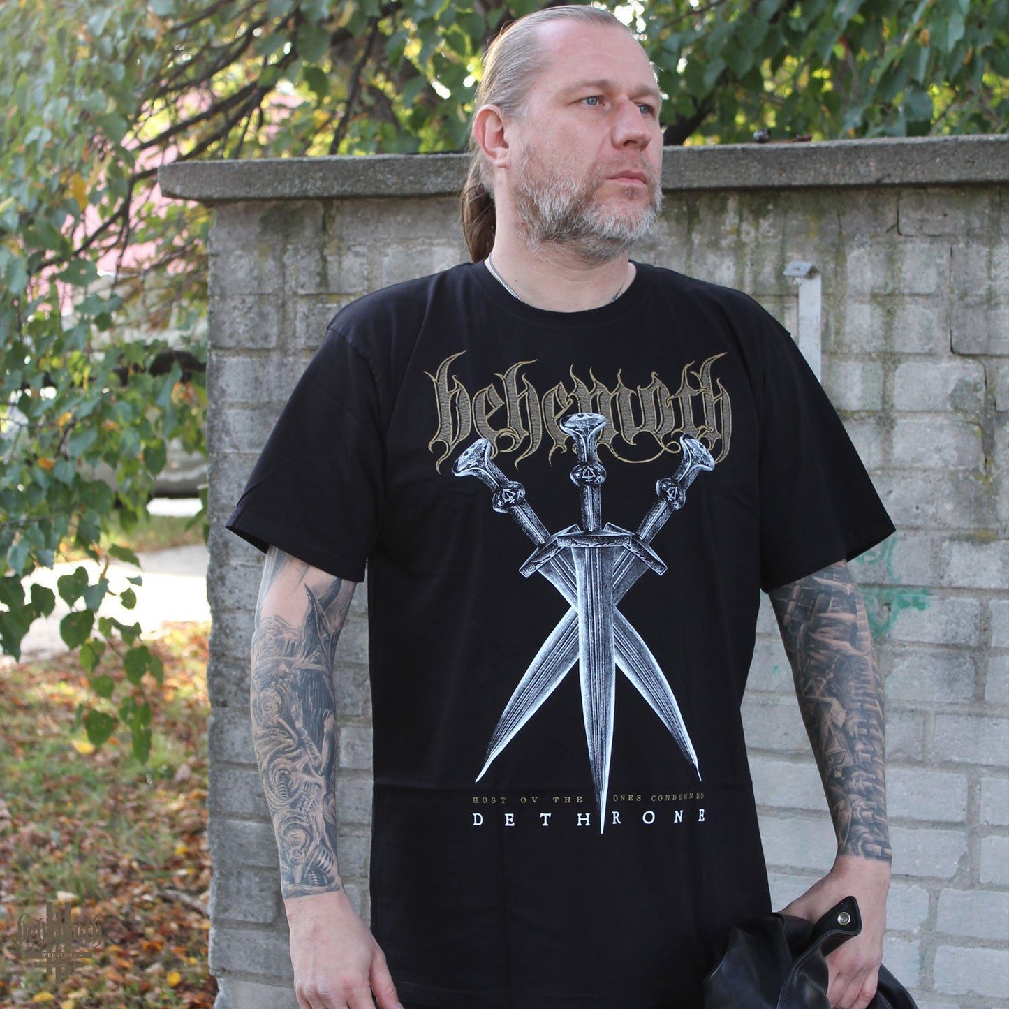 Czarna koszulka Behemoth 'Off To War'