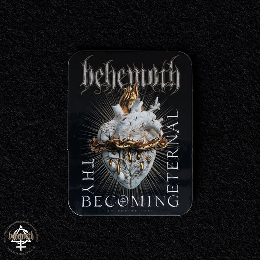 Naklejka winylowa Behemoth 'Thy Becoming Eternal'