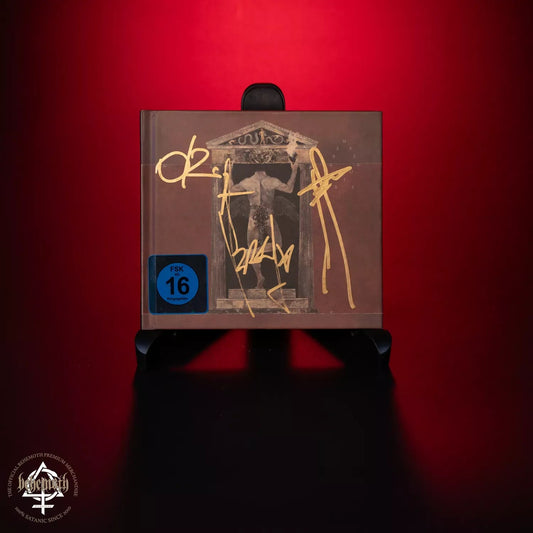 Płyta BluRay/CD Behemoth 'Messe Noire' z autografami
