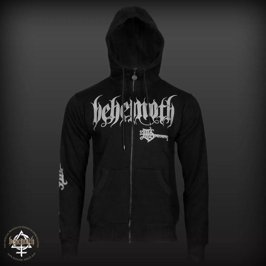 Zapinana bluza z kapturem Behemoth 'The Satanist'