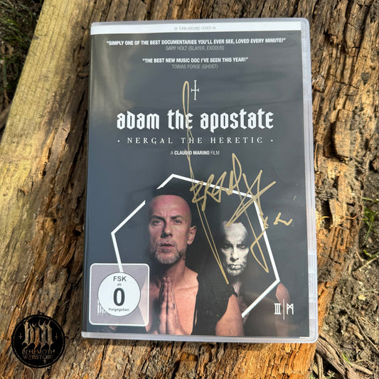 DVD Adam The Apostate - Nergal The Heretic, podpisane