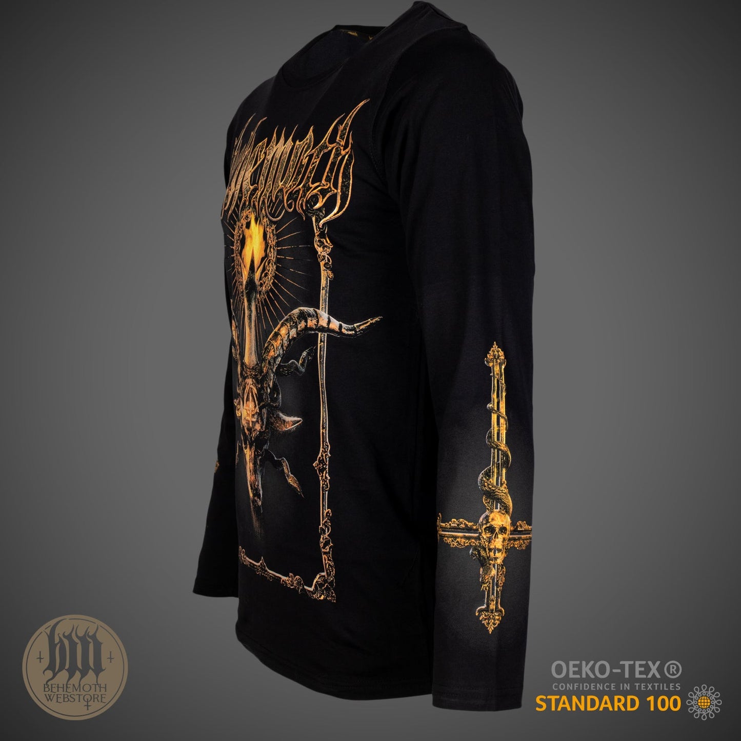 Czarny longsleeve Behemoth 'Baphomet'