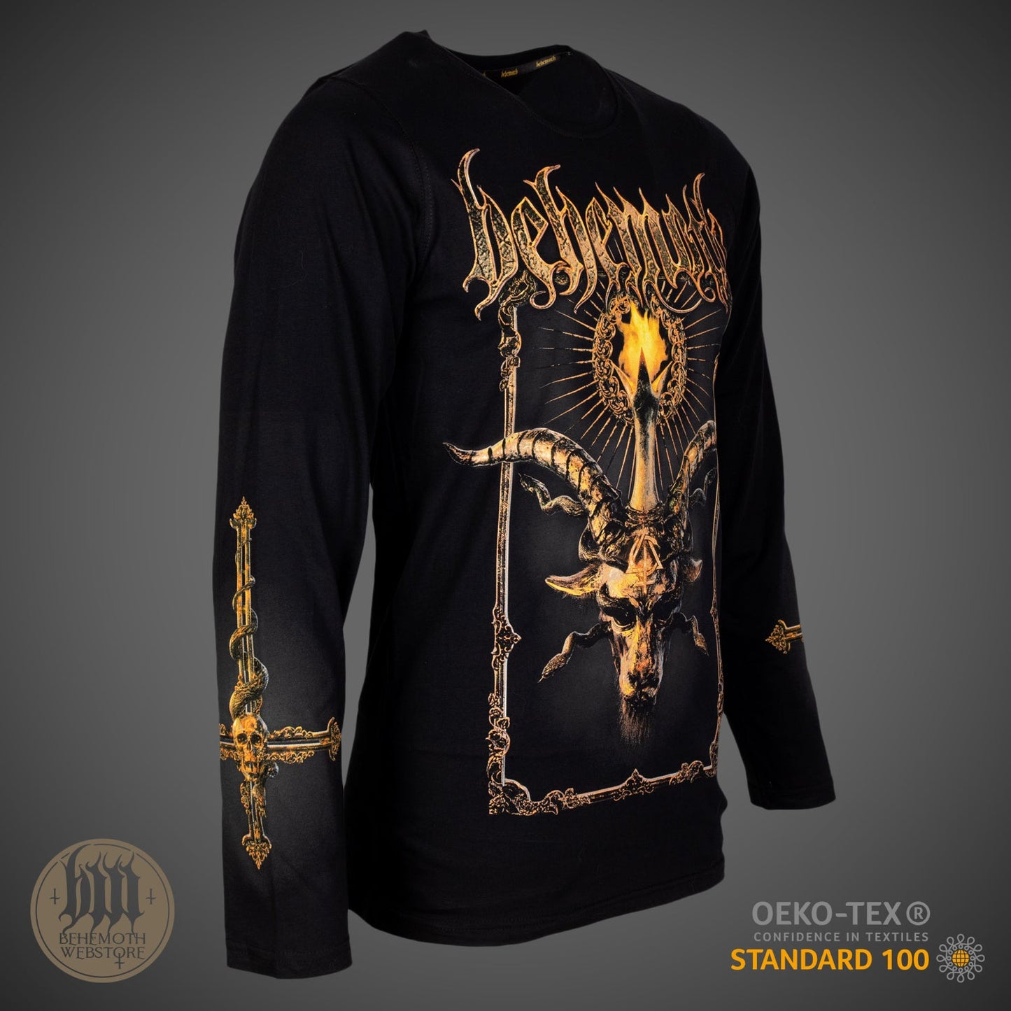 Czarny longsleeve Behemoth 'Baphomet'