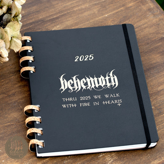 Behemoth „Thru 2025 We Walk” Kalendarz Moleskine 2025, LIMITOWANY