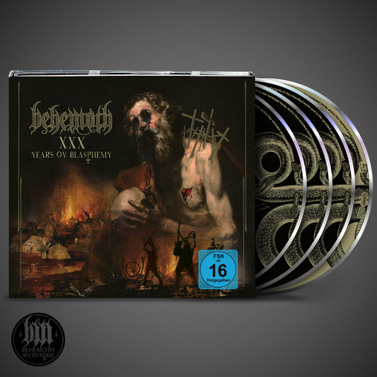 Behemoth - XXX Years Ov Blasphemy Blu-Ray/3CD - Limitowana Sygnowana Edycja